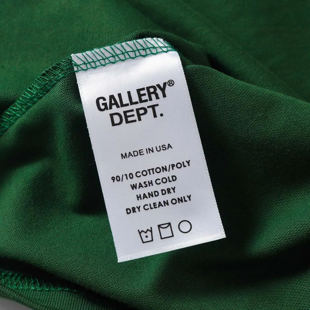 GALLERY.DEPT new short-sleeved model number: 3293P110 color: black blue green code number: S M L XL